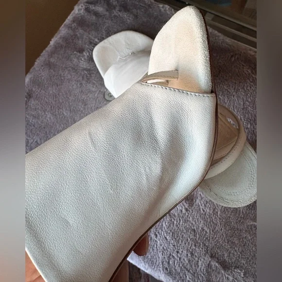 Celine white leather glove sandals 36.5 - Picture 16 of 16